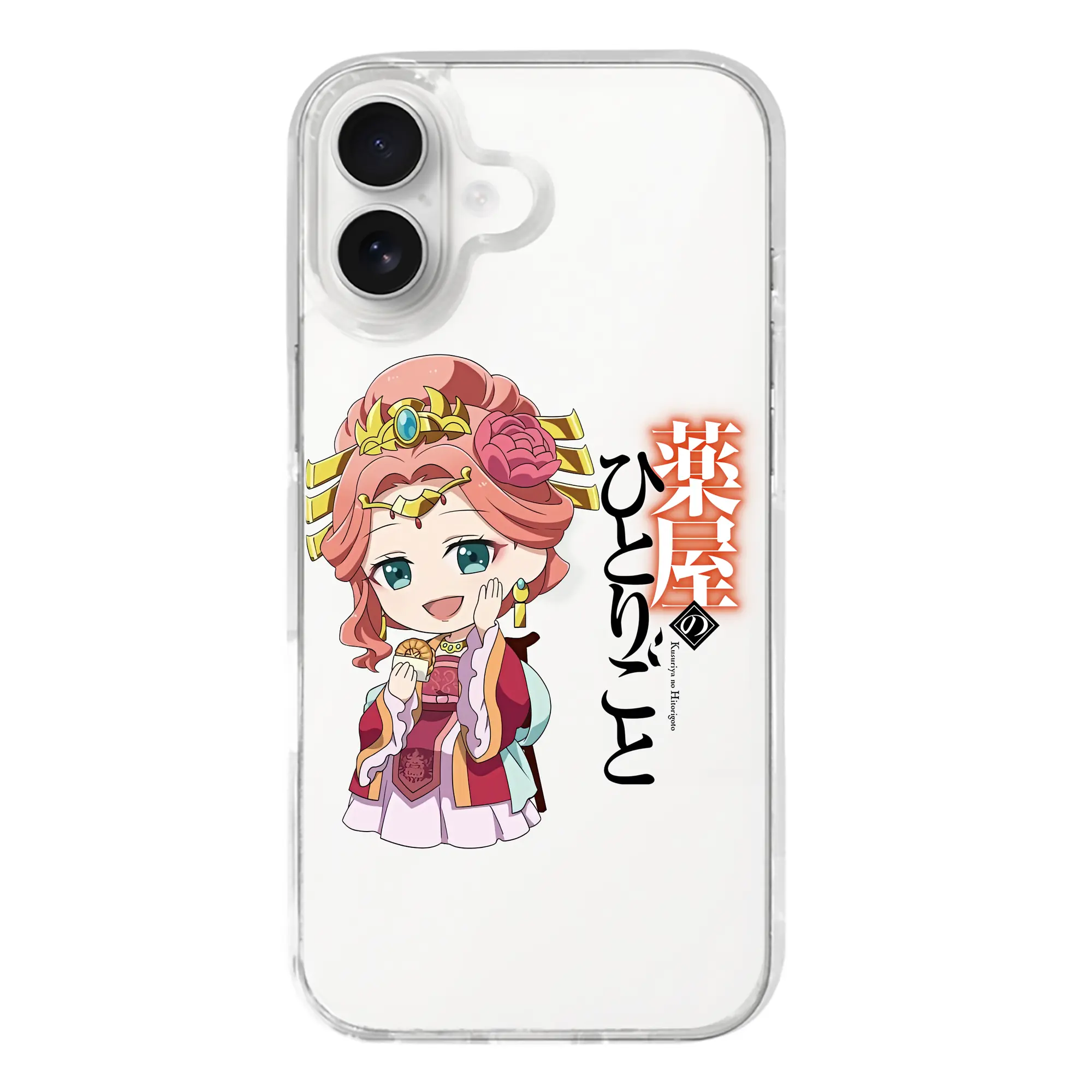 薬屋のひとりごと グッズ,玉葉妃 - iPhone 17シリーズ 透明スマホケース – 薄型・耐衝撃・精密フィット保護カバー